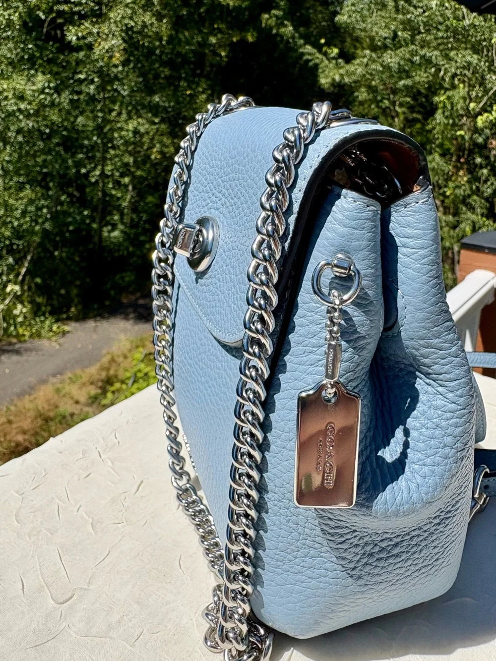 COACH Convertible Backpack In Cornflower Blue C5677